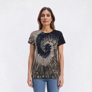 Womens Mountain Ridge Short Sleeve Tie Dye Tee